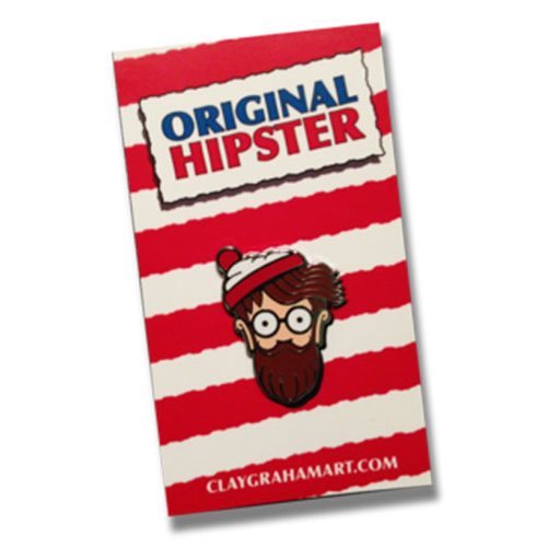 Original Hipster Pin
